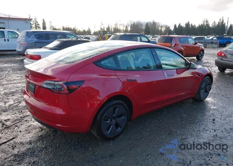 2023 Tesla Model 3 Rear-Wheel Drive z USA, uszkodzony, nr VIN 5YJ3E1EA2PF467325